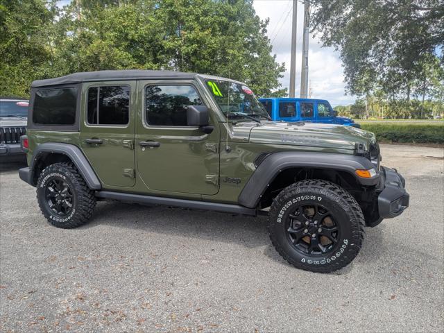2021 Jeep Wrangler Unlimited Willys 4x4 2021 Jeep Wrangler Unlimited Willys 4x4