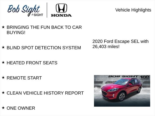 2020 Ford Escape SEL