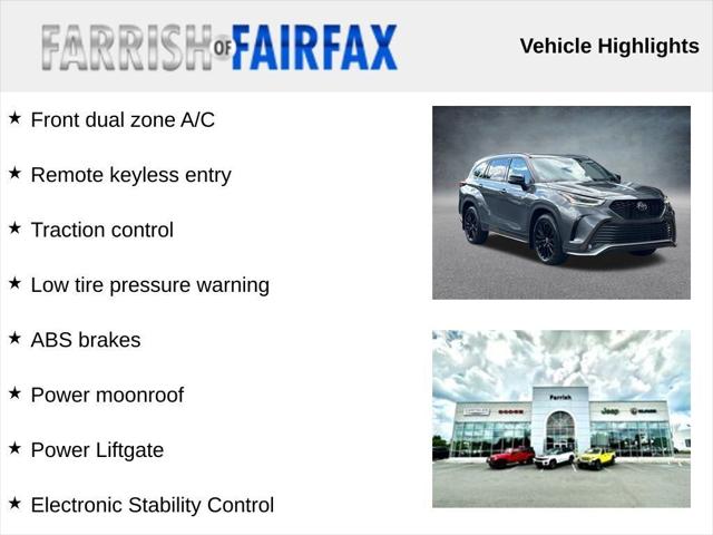 2023 Toyota Highlander XSE 2023 Toyota Highlander XSE