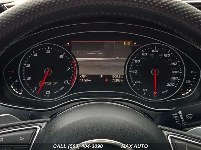 2015 Audi RS 7 4.0T Prestige