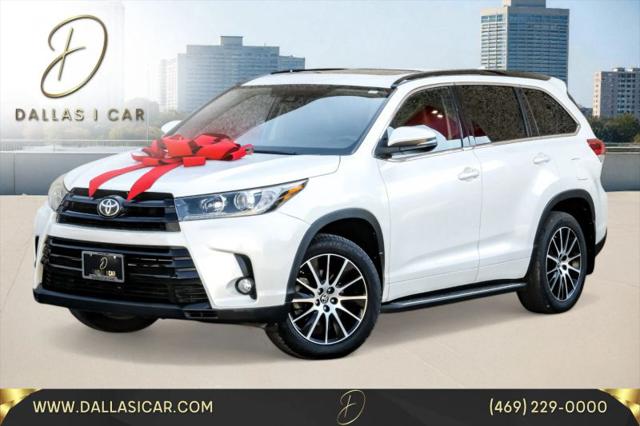 2017 Toyota Highlander SE for sale in Dallas, TX