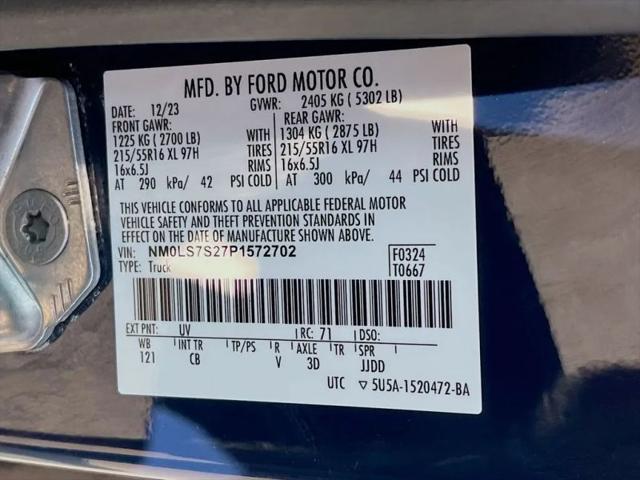 2023 Ford Transit Connect XL Cargo Van