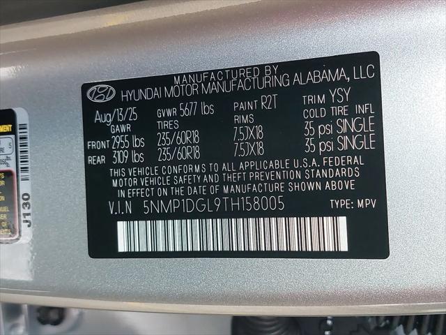 2026 Hyundai Santa Fe SE