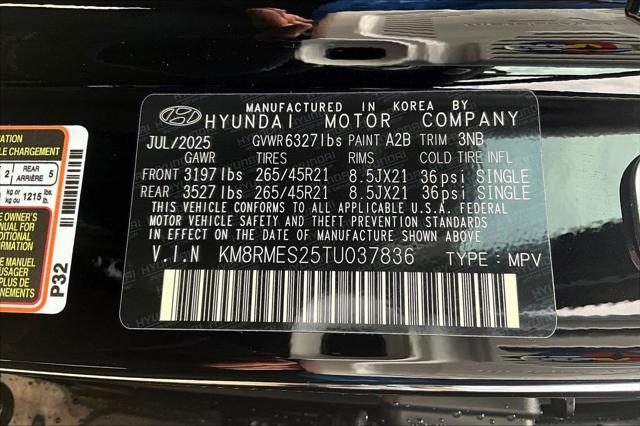 2026 Hyundai Palisade Calligraphy