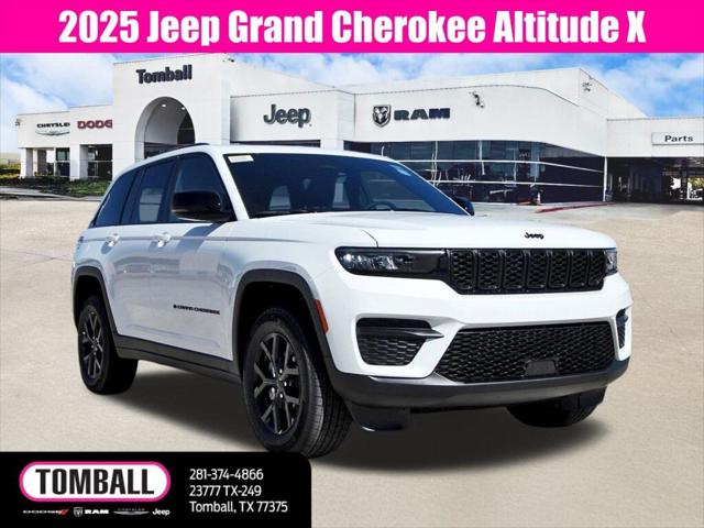 2025 Jeep Grand Cherokee GRAND CHEROKEE ALTITUDE X 4X2 2025 Jeep Grand Cherokee GRAND CHEROKEE ALTITUDE X 4X2