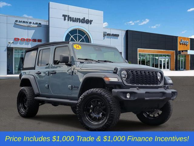 2024 Jeep Wrangler 4-Door Sport S 4x4