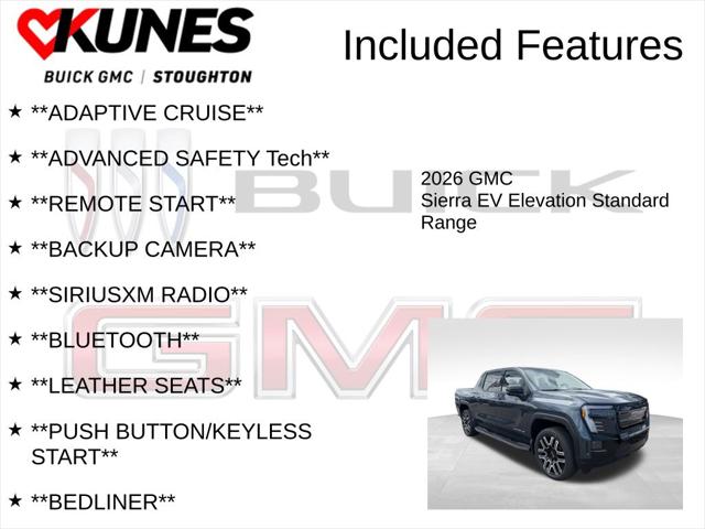 2026 GMC Sierra Standard Range Elevation