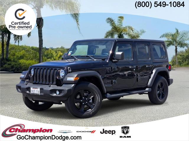 2022 Jeep Wrangler Unlimited Sport Altitude 4x4