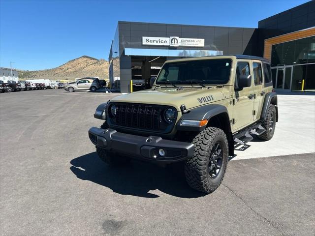 2025 Jeep Wrangler 4-Door Willys 4x4 2025 Jeep Wrangler 4-Door Willys 4x4