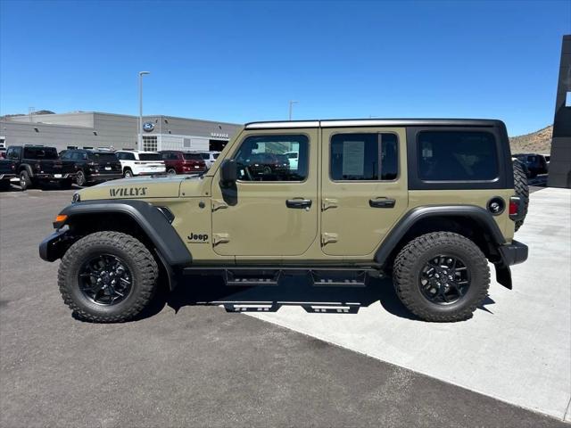 2025 Jeep Wrangler 4-Door Willys 4x4 2025 Jeep Wrangler 4-Door Willys 4x4