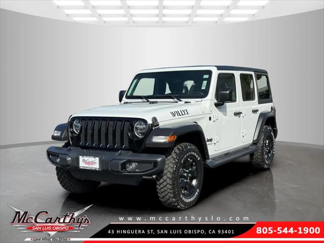 2021 Jeep Wrangler Willys 4x4 for sale in San Luis Obispo, CA