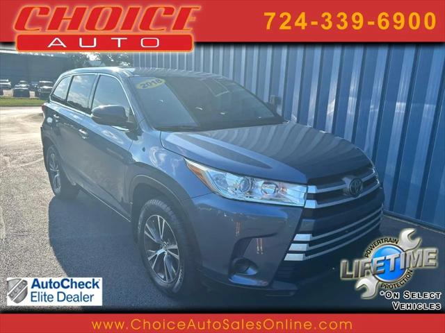 2018 Toyota Highlander LE for sale in Murrysville, PA