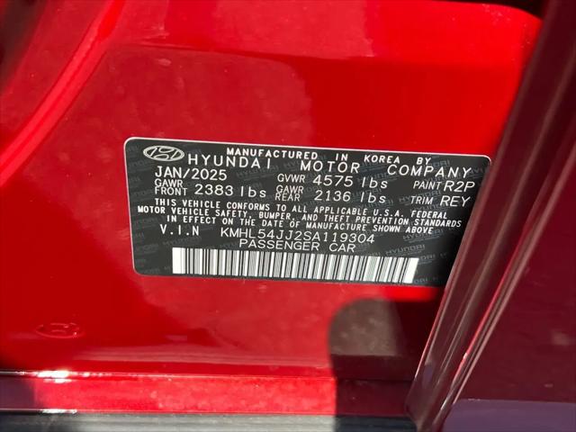2025 Hyundai Sonata Hybrid Limited