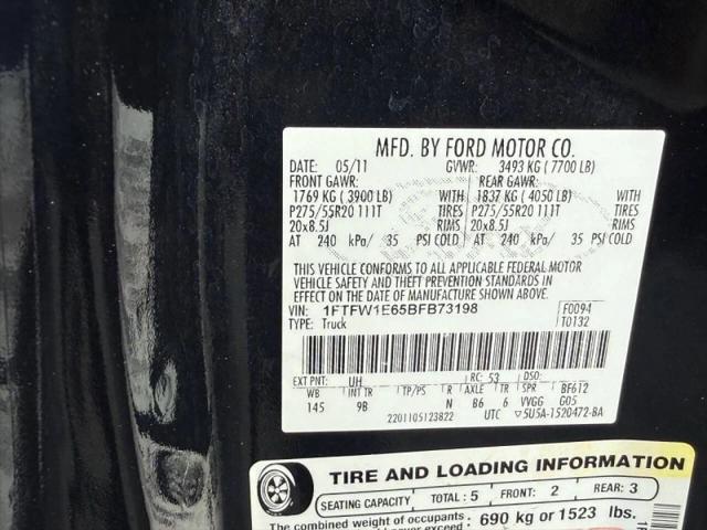 2011 Ford F-150 Platinum