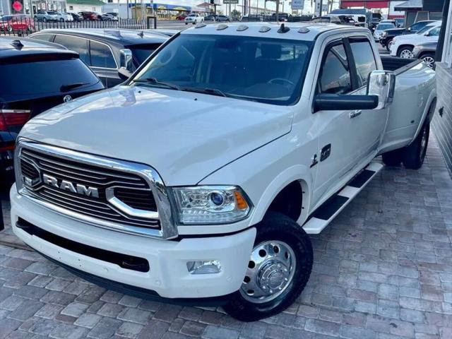 2018 Ram 3500 Laramie Longhorn Crew Cab 4x4 8' Box
