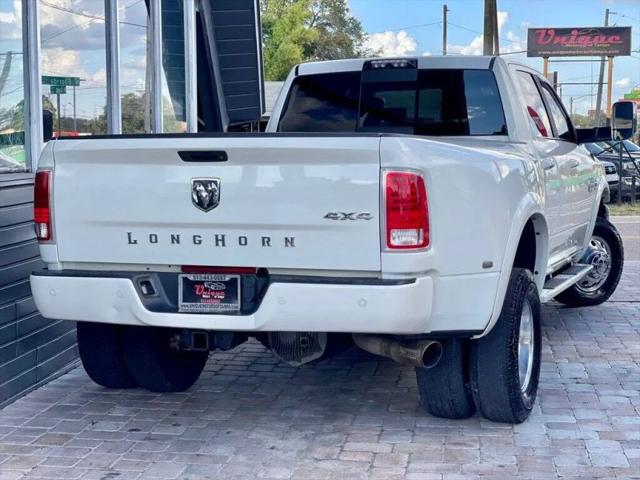2018 Ram 3500 Laramie Longhorn Crew Cab 4x4 8' Box