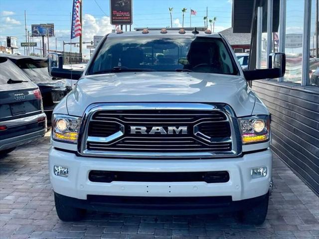 2018 Ram 3500 Laramie Longhorn Crew Cab 4x4 8' Box