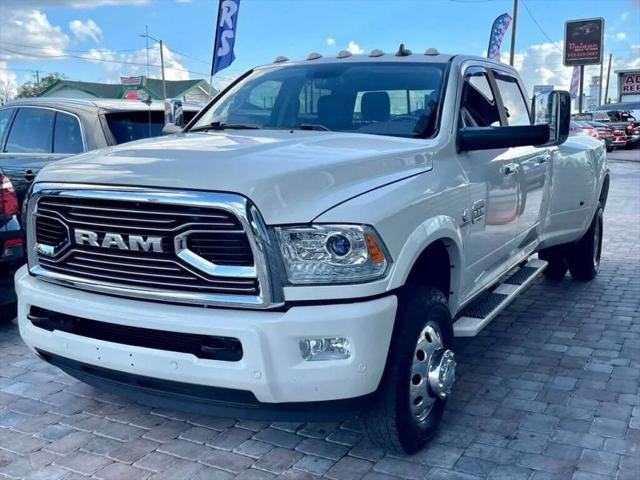 2018 Ram 3500 Laramie Longhorn Crew Cab 4x4 8' Box