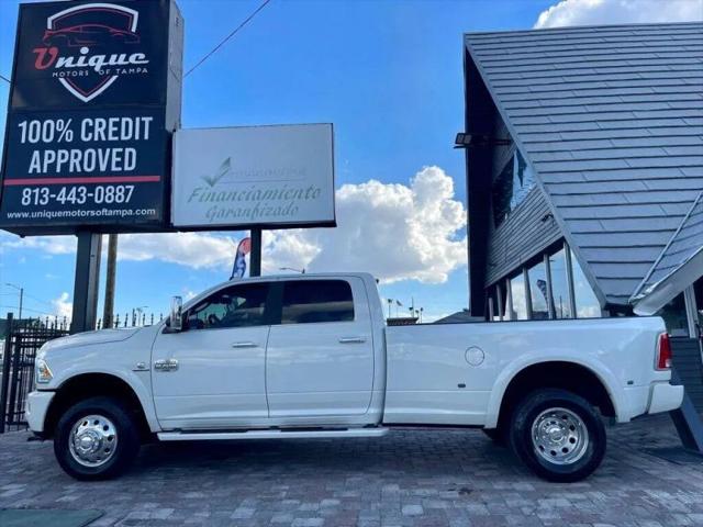 2018 Ram 3500 Laramie Longhorn Crew Cab 4x4 8' Box