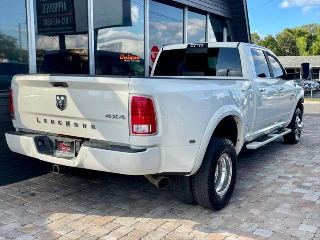 2018 Ram 3500 Laramie Longhorn Crew Cab 4x4 8' Box