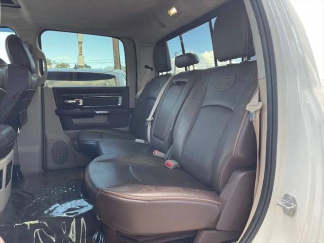 2018 Ram 3500 Laramie Longhorn Crew Cab 4x4 8' Box