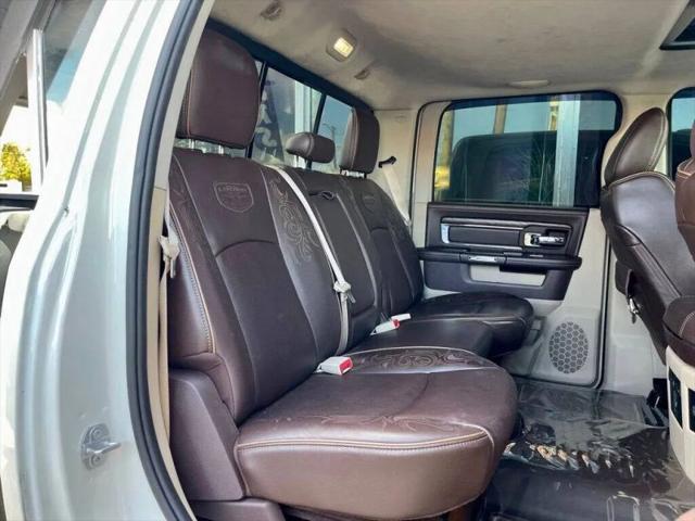 2018 Ram 3500 Laramie Longhorn Crew Cab 4x4 8' Box