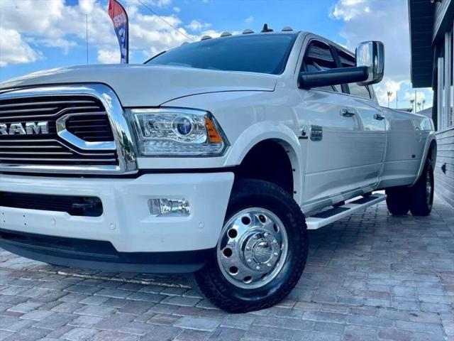 2018 Ram 3500 Laramie Longhorn Crew Cab 4x4 8' Box