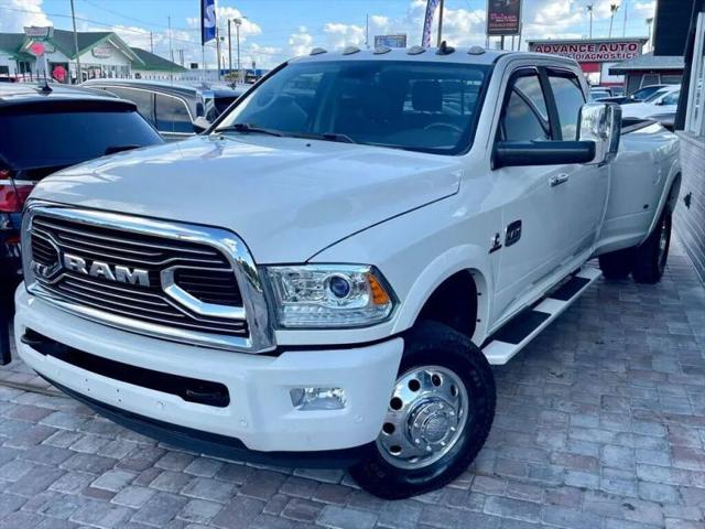 2018 Ram 3500 Laramie Longhorn Crew Cab 4x4 8' Box
