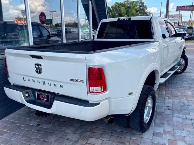 2018 Ram 3500 Laramie Longhorn Crew Cab 4x4 8' Box