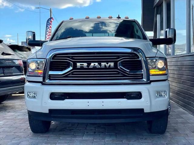 2018 Ram 3500 Laramie Longhorn Crew Cab 4x4 8' Box