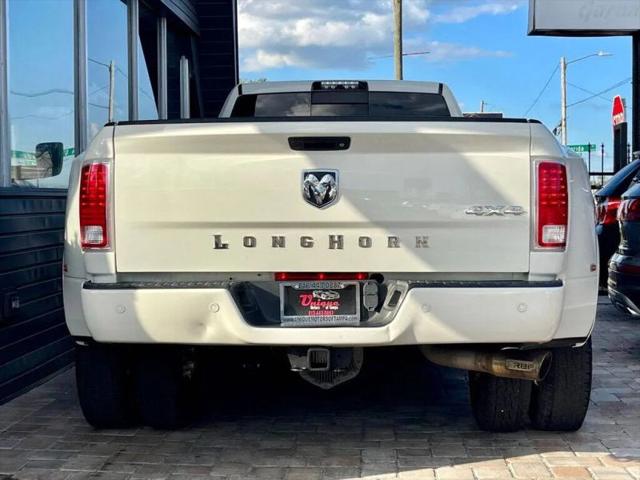 2018 Ram 3500 Laramie Longhorn Crew Cab 4x4 8' Box
