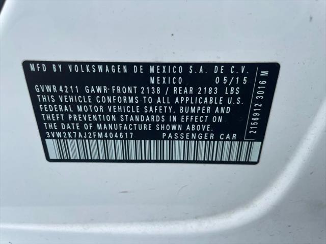 2015 Volkswagen Jetta 2.0L S