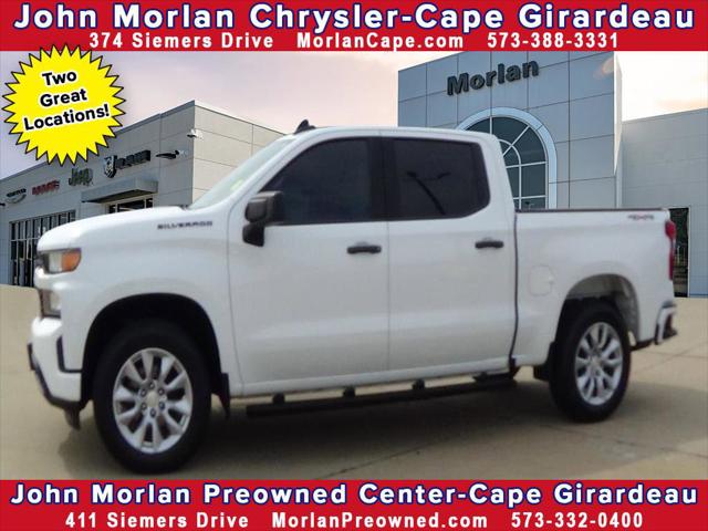 2021 Chevrolet Silverado 1500 4WD Crew Cab Short Bed Custom 2021 Chevrolet Silverado 1500 4WD Crew Cab Short Bed Custom