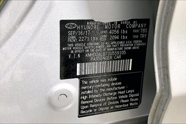 Used 2018 Hyundai Elantra For Sale in Olive Branch, MS