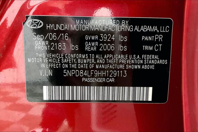 Used 2017 Hyundai Elantra For Sale in Olive Branch, MS