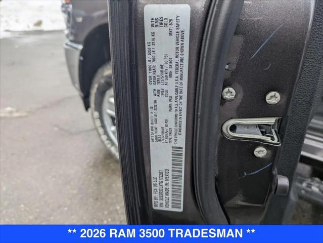 2026 Ram 3500 Tradesman Crew Cab 4x4 6'4" Box