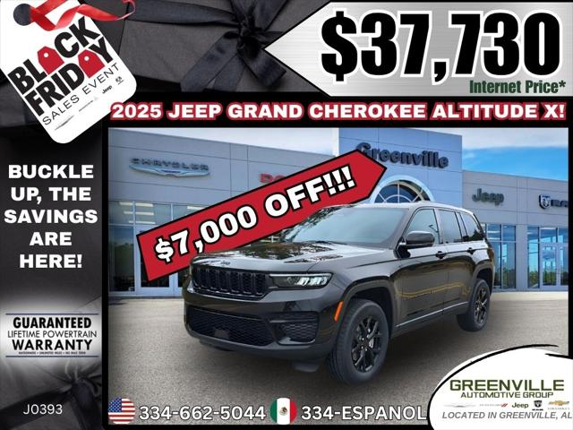 2025 Jeep Grand Cherokee GRAND CHEROKEE ALTITUDE X 4X2