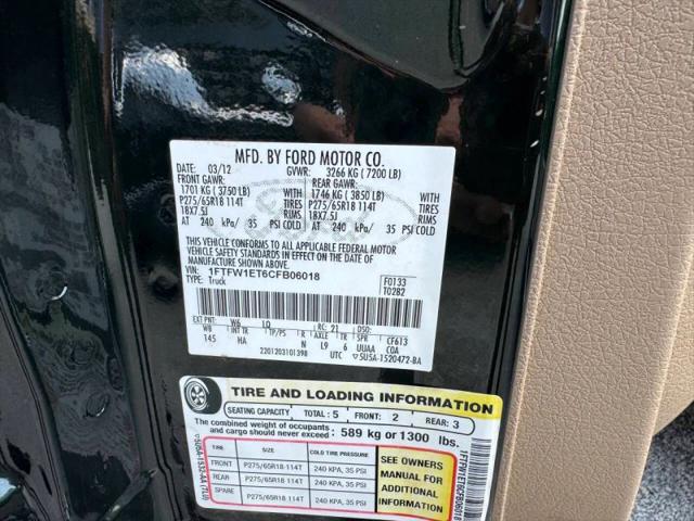 2012 Ford F-150 Lariat
