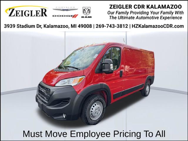 2025 Ram ProMaster Cargo Van Tradesman Low Roof 136 WB w/Pass Seat for sale in Kalamazoo, MI