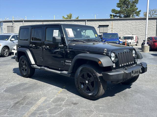 2018 Jeep Wrangler JK Unlimited Sport S 4x4