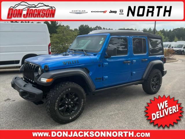 2021 Jeep Wrangler Unlimited Willys 4x4 2021 Jeep Wrangler Unlimited Willys 4x4