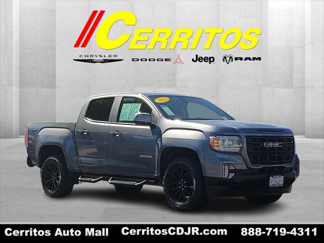 2022 GMC Canyon 4WD Crew Cab Short Box Elevation