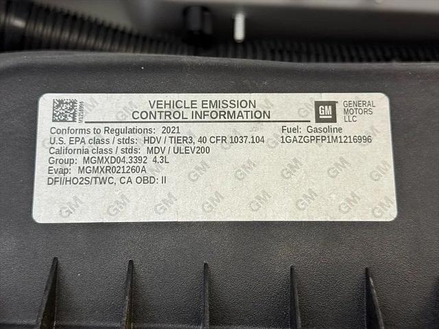 2021 Chevrolet Express Passenger RWD 3500 Extended Wheelbase LT