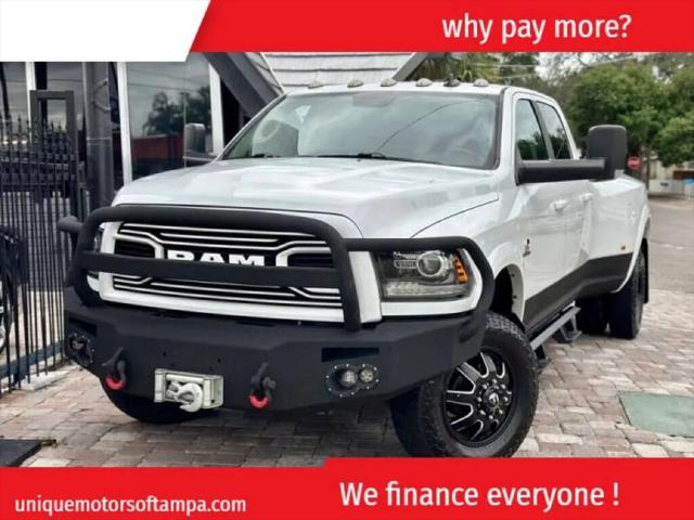 2018 Ram 3500 Laramie Crew Cab 4x4 8 Box for sale in Tampa, FL