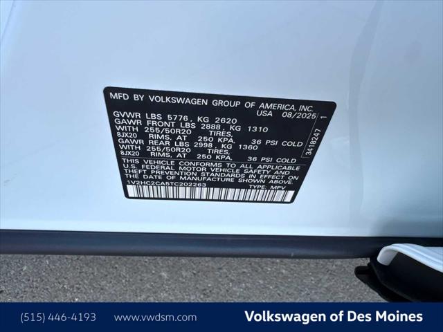 2026 Volkswagen Atlas Cross Sport 2.0T SE w/Technology