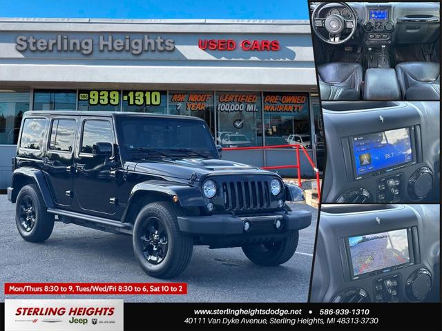2015 Jeep Wrangler Unlimited Altitude 2015 Jeep Wrangler Unlimited Altitude
