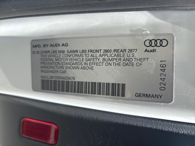 2025 Audi A6 Premium Plus 55 TFSI quattro S tronic