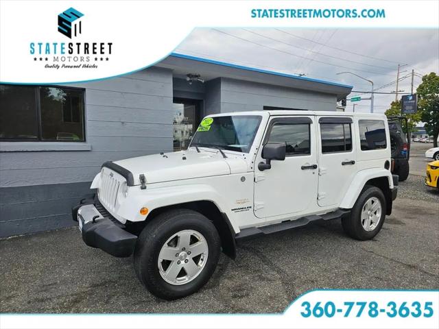 2012 Jeep Wrangler Unlimited Sahara for sale in Bellingham, WA