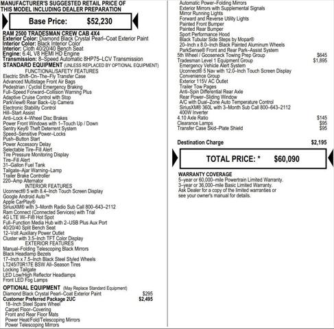 2026 RAM Ram 2500 RAM 2500 BLACK EXPRESS CREW CAB 4X4 64 BOX