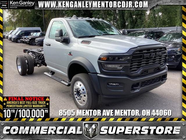 2026 RAM Ram 5500 Chassis Cab RAM 5500 TRADESMAN CHASSIS REGULAR CAB 4X4 84 CA 2026 RAM Ram 5500 Chassis Cab RAM 5500 TRADESMAN CHASSIS REGULAR CAB 4X4 84 CA